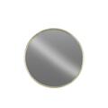 Urban Trends Collection Metal Round Wall Mirror, Champagne - Small 67095